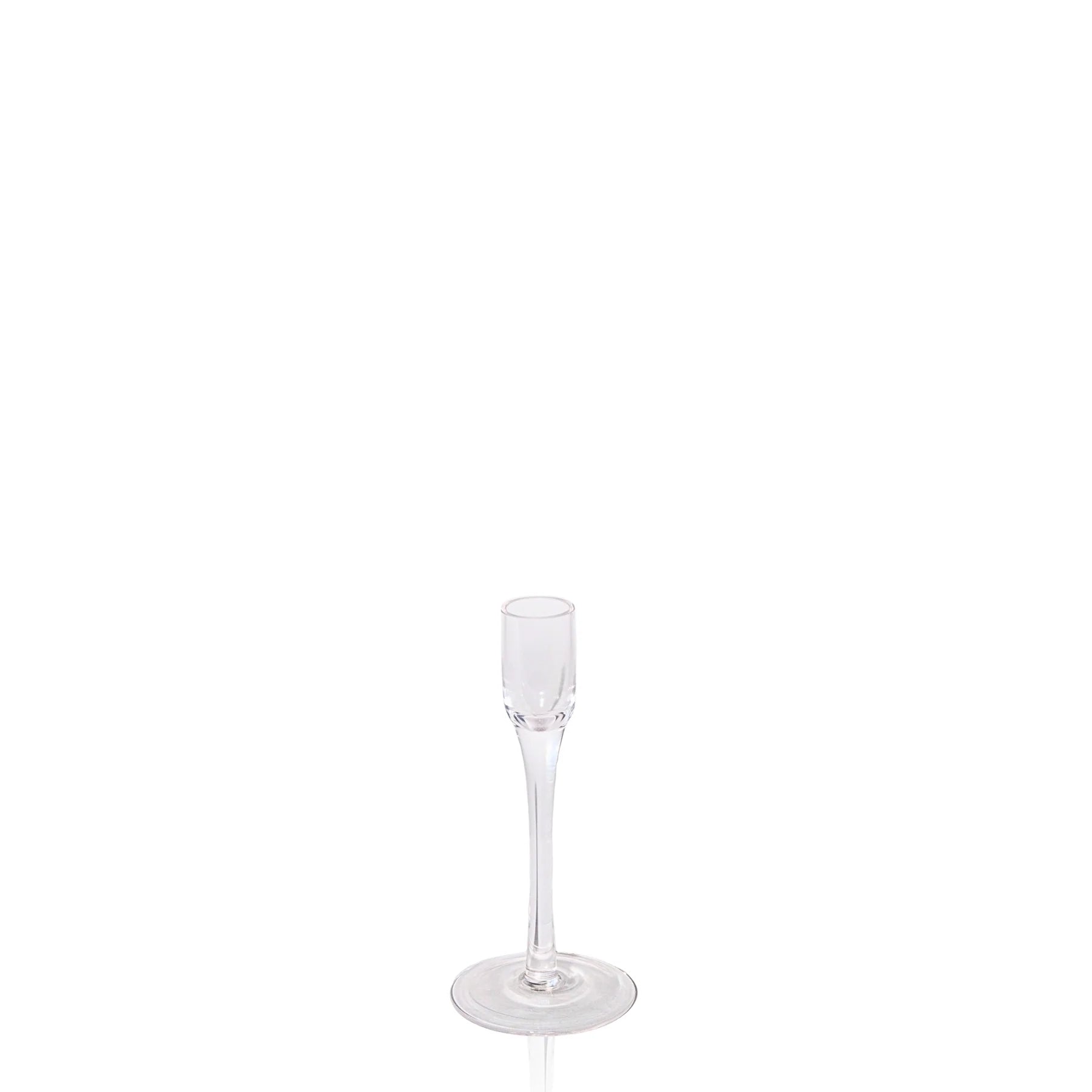 Simple Glass Candlestick Set of 3